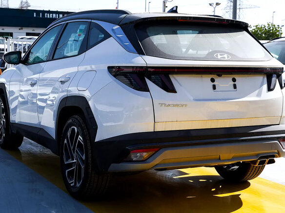 2026 Hyundai Tucson IV Рестайлинг, белый - вид 5