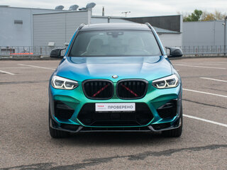 2021 BMW X3 M I (F97), зелёный, 6100000 рублей, вид 4