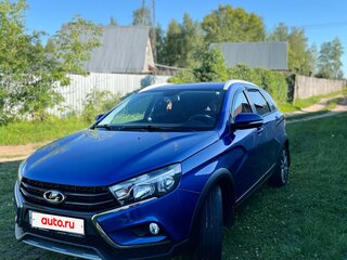 2021 Lada (ВАЗ) Vesta SW Cross I, синий, 1250000 рублей, вид 1