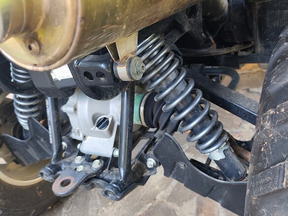 2005 Suzuki KingQuad 700, зелёный, 870000 рублей - вид 7