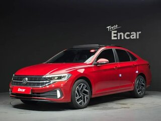 2023 Volkswagen Jetta VII Рестайлинг, красный, 1459000 рублей, вид 1