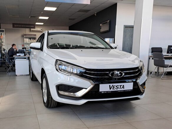 2026 Lada (ВАЗ) Vesta I Рестайлинг (NG), белый - вид 6