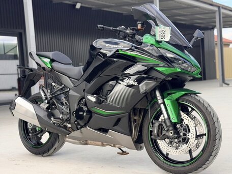 2023 Kawasaki Ninja 1000 SX, зелёный, 1280000 рублей, вид 1