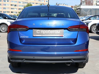 2020 Skoda Rapid II, синий, 1419000 рублей, вид 5