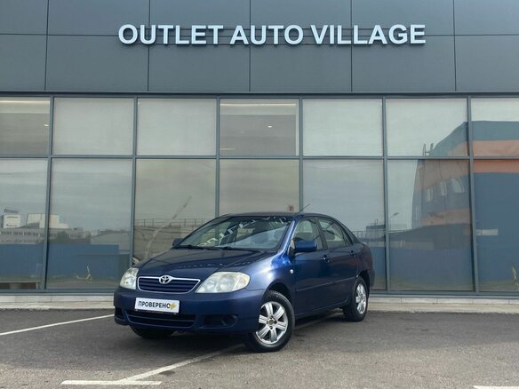 2006 Toyota Corolla IX (E120, E130) Рестайлинг, синий, 362000 рублей