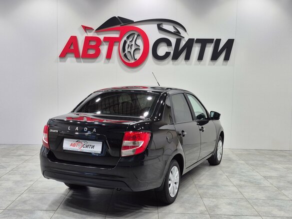 2023 Lada (ВАЗ) Granta I Рестайлинг, чёрный - вид 7