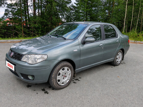 2009 Fiat Albea I Рестайлинг, серый, 395000 рублей