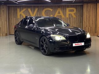 2011 BMW 7 серии 740d xDrive V (F01/F02/F04), чёрный, 2555000 рублей, вид 1