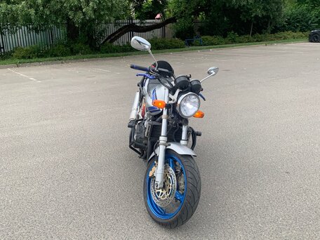 1999 Honda CB 400 Super Four, серебристый, 285000 рублей, вид 1
