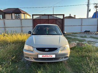2008 Hyundai Accent ТагАЗ II, бежевый, 330000 рублей, вид 1