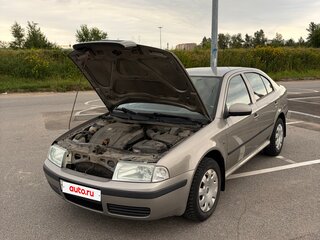2010 Skoda Octavia I (A4) Рестайлинг, серый, 420000 рублей, вид 1