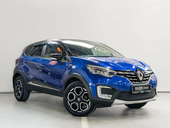 2021 Renault Kaptur I Рестайлинг, синий, 1585000 рублей - вид 2