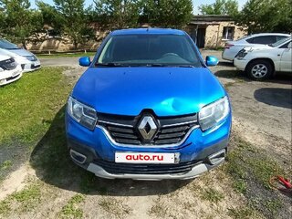 2021 Renault Logan Stepway II Рестайлинг, синий, 1074000 рублей, вид 2