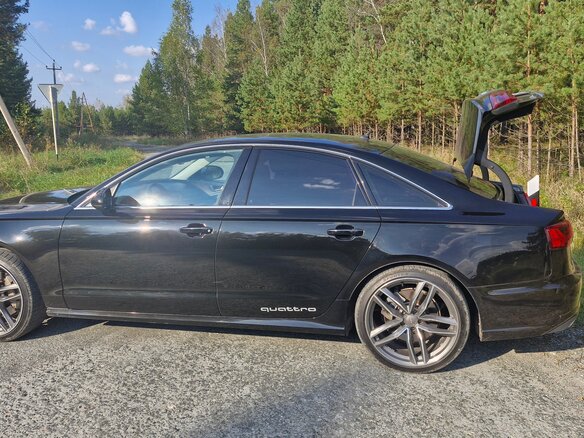 2015 Audi A6 IV (C7) Рестайлинг, чёрный, 1950000 рублей - вид 13