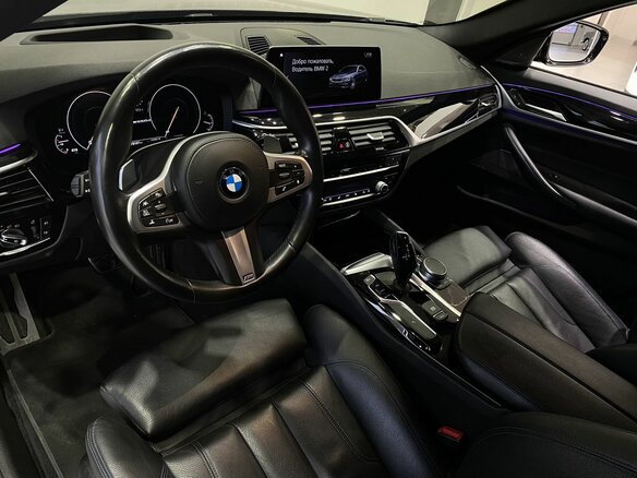 2019 BMW 5 серии M550d xDrive VII (G30/G31/G38), чёрный, 4639900 рублей - вид 25