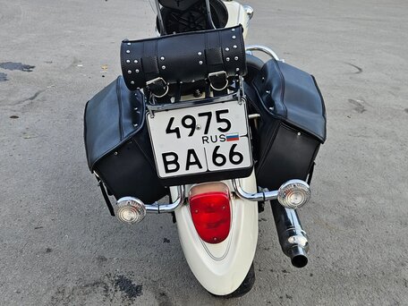 2002 Yamaha XVS1100, бежевый, 665000 рублей, вид 4