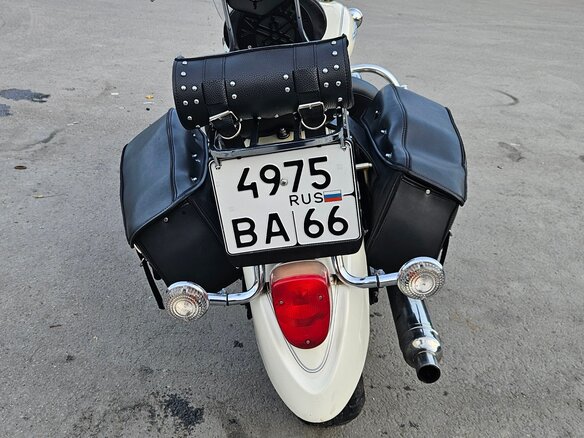 2002 Yamaha XVS1100, бежевый, 655000 рублей - вид 3