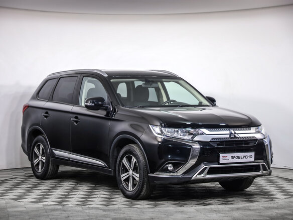 2019 Mitsubishi Outlander III Рестайлинг 3, чёрный, 1969000 рублей - вид 2