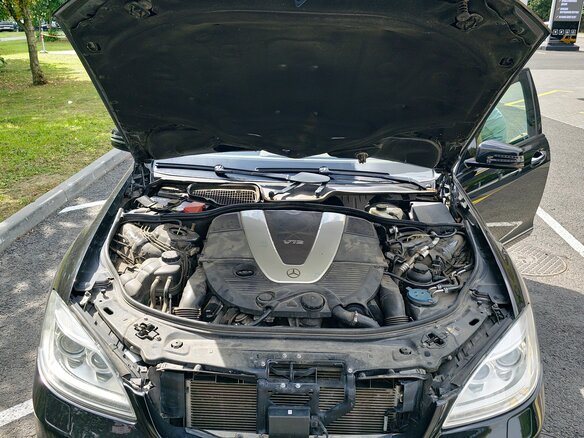 2011 Mercedes-Benz S-Класс Long 600 Guard V (W221) Рестайлинг, чёрный, 6000000 рублей - вид 2