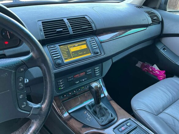 2005 BMW X5 4.4i I (E53) Рестайлинг, серый, 1490000 рублей - вид 14