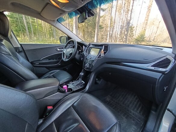 2013 Hyundai Santa Fe III, голубой, 1350000 рублей - вид 19