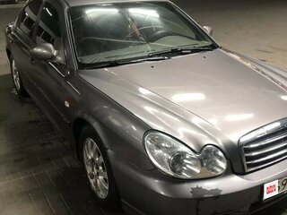 2002 Hyundai Sonata IV (EF) Рестайлинг, серый, 295000 рублей, вид 3