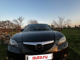 2008 Mazda 3 I (BK) Рестайлинг, чёрный, 550000 рублей, вид 1