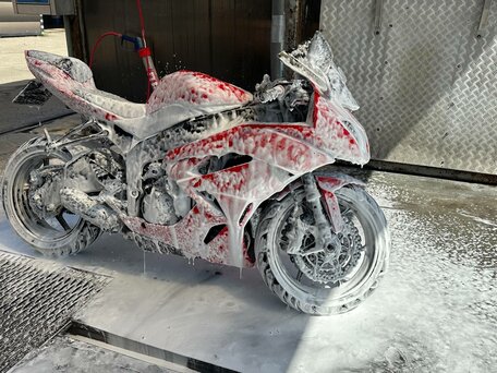2012 Kawasaki ZX-6 Ninja, пурпурный, 620000 рублей, вид 4