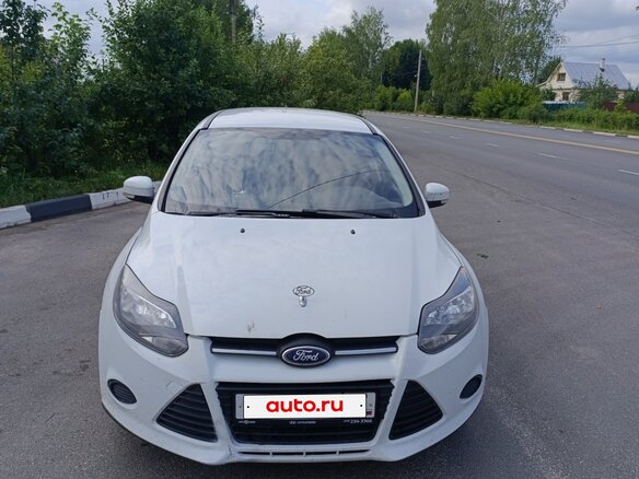 2013 Ford Focus III, белый, 407000 рублей