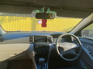 2002 Toyota Corolla IX (E120, E130), белый, 495000 рублей, вид 5