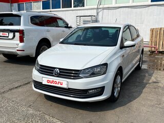 2019 Volkswagen Polo V Рестайлинг, белый, 1100000 рублей, вид 1