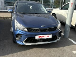 2021 Kia Rio X IV Рестайлинг, синий, 1699000 рублей, вид 1