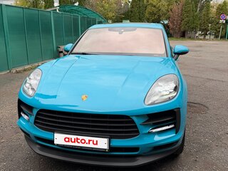2019 Porsche Macan S I Рестайлинг, голубой, 5200000 рублей, вид 2