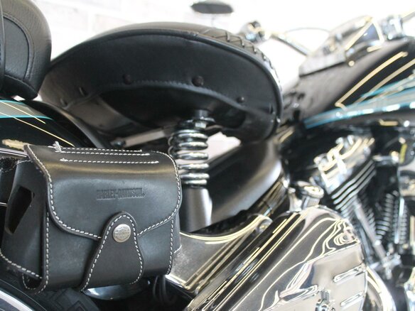 2008 Harley-Davidson Fat Boy, чёрный, 850000 рублей - вид 17