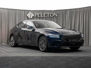 2021 Genesis G70 I Рестайлинг, синий, 3890000 рублей, вид 2