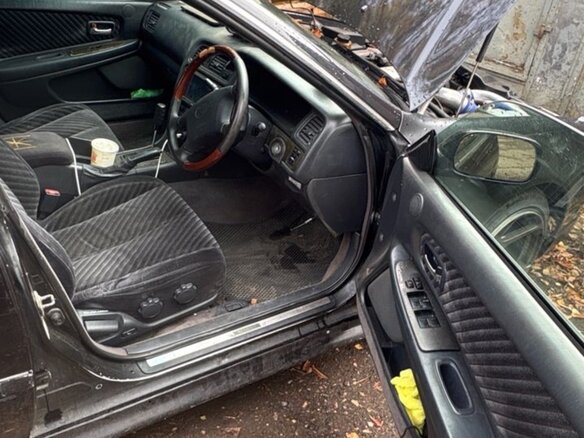 1996 Toyota Mark II VIII (X100), чёрный, 960000 рублей - вид 4