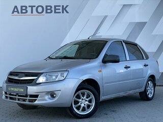2014 Lada (ВАЗ) Granta I, серебристый, 268000 рублей, вид 1