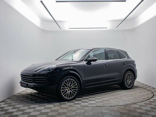 2020 Porsche Cayenne III, чёрный, 4941000 рублей, вид 1