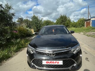 2017 Toyota Camry VII (XV50) Рестайлинг 2, чёрный, 2550000 рублей, вид 3