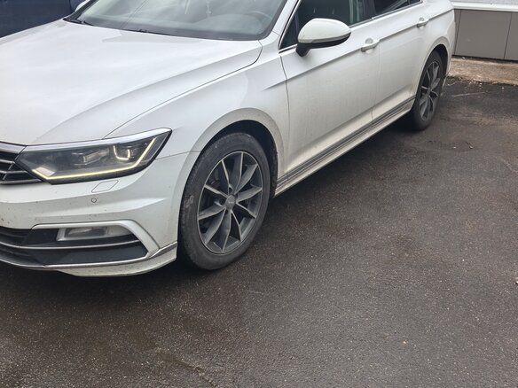 2017 Volkswagen Passat B8, белый, 2230000 рублей