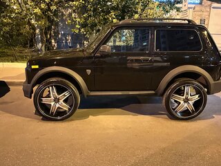 2019 Lada (ВАЗ) 2121 (4x4) Bronto I Рестайлинг, чёрный, 1250000 рублей, вид 2