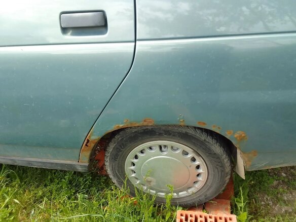 2002 Lada (ВАЗ) 2110, голубой, 150000 рублей - вид 6