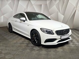 2020 Mercedes-Benz C-Класс AMG 43 AMG IV (W205) Рестайлинг, белый, 4850000 рублей, вид 3