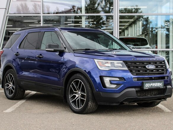 2016 Ford Explorer V Рестайлинг, синий