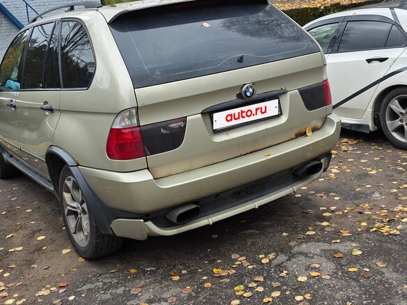 2001 BMW X5 3.0i I (E53), серый, 600000 рублей - вид 3