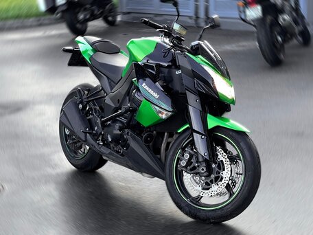 2011 Kawasaki Z 1000, зелёный, 650000 рублей, вид 1