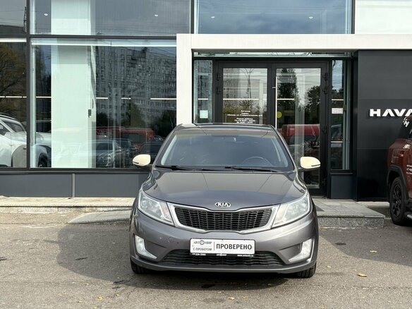 2013 Kia Rio 5-speed III, серый - вид 1