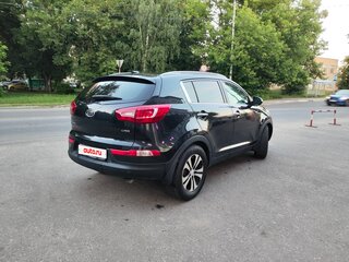 2012 Kia Sportage III, чёрный, 1290000 рублей, вид 4