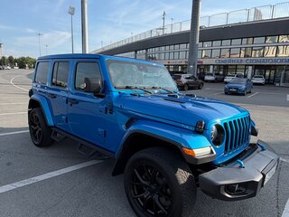 2021 Jeep Wrangler IV (JL), синий, 6000000 рублей, вид 2