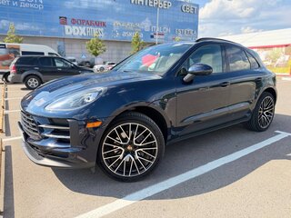 2020 Porsche Macan I Рестайлинг, синий, 3699000 рублей, вид 4